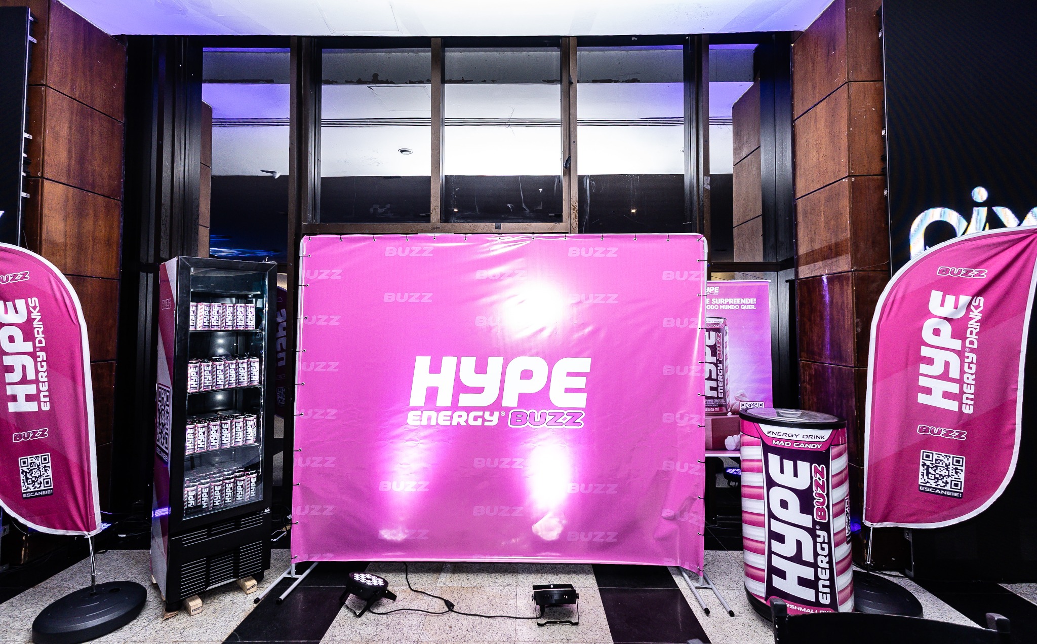 Espaço HYPE montado para o Congresso Técnico