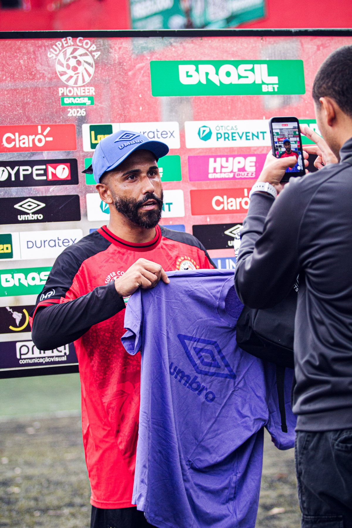 Registro fotográfico real da Super Copa Pioneer 2026 com a marca HYPE visível — Super Copa Pioneer 2026.