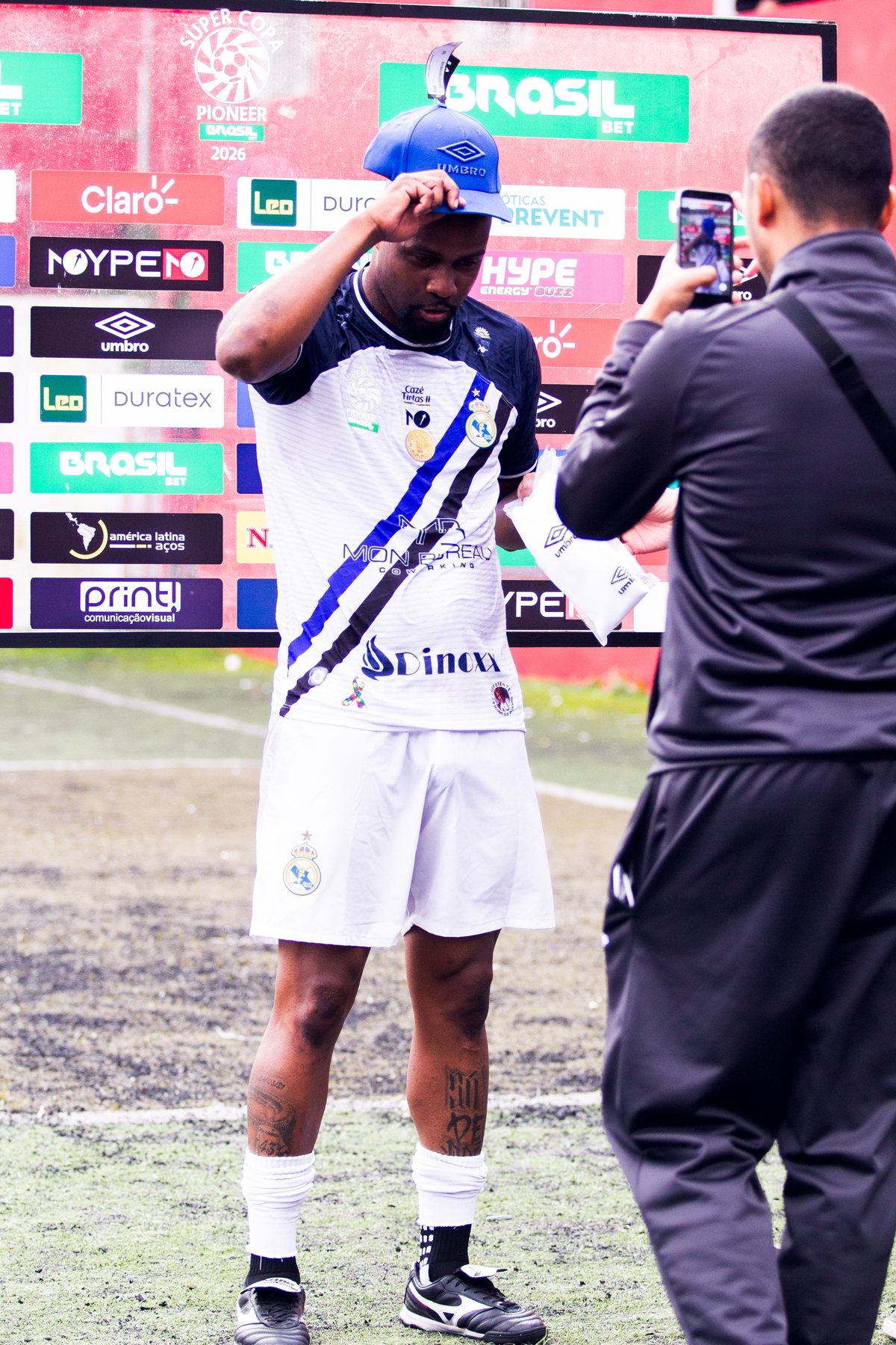 Registro fotográfico real da Super Copa Pioneer 2026 com a marca HYPE visível — Super Copa Pioneer 2026.